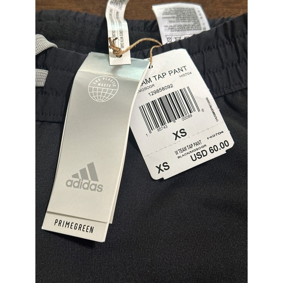 Adidas‎ PrimegreenTraining Pants Slim Fit Track Zippered Ankle Black Women's - Picture 7 of 10